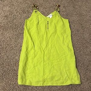 For The Republic Lime Green Dress